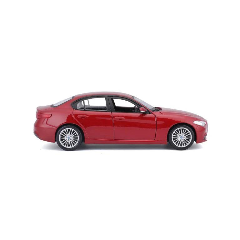 Bburago Alfa Romeo Giulia 2016 - Red 1:24 Modell - Artexio