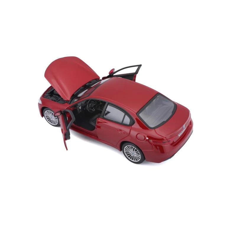 Bburago Alfa Romeo Giulia 2016 - Red 1:24 Modell - Artexio