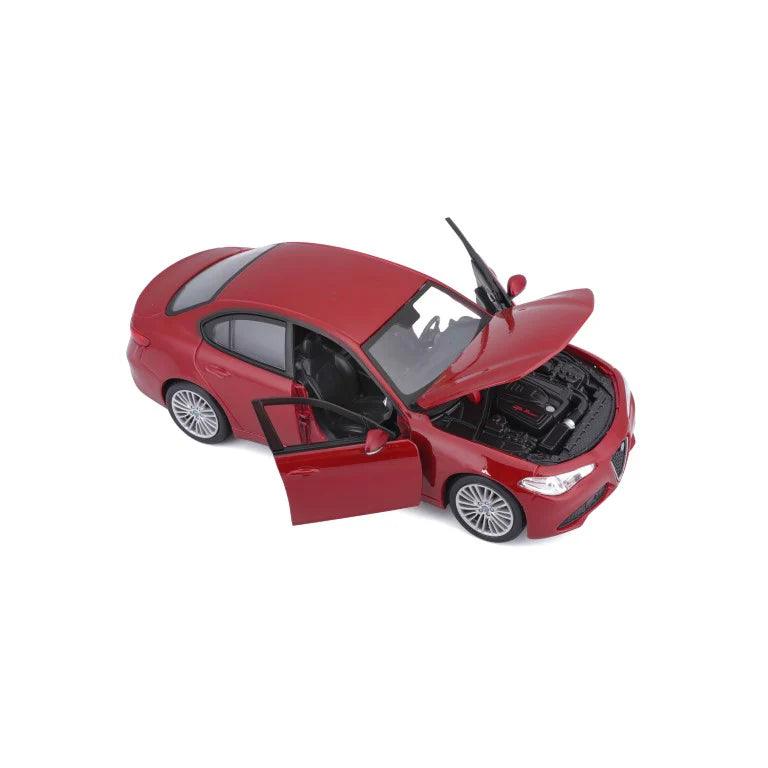 Bburago Alfa Romeo Giulia 2016 - Red 1:24 Modell - Artexio