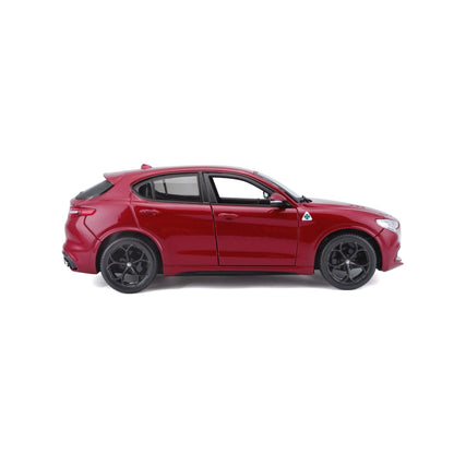 Bburago Alfa Romeo Stelvio - Red 1:24 Modell - Artexio