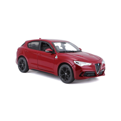 Bburago Alfa Romeo Stelvio - Red 1:24 Modell - Artexio