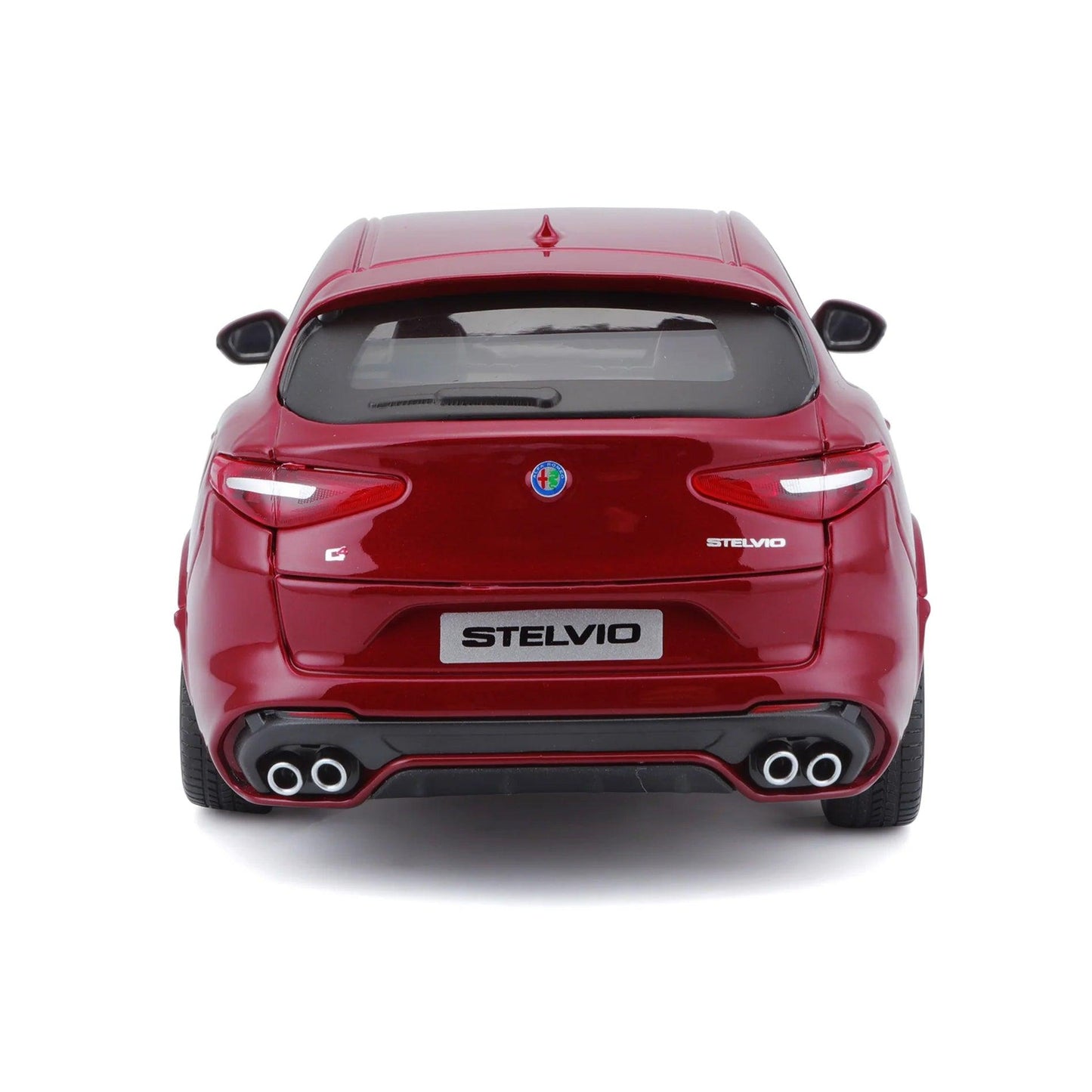 Bburago Alfa Romeo Stelvio - Red 1:24 Modell - Artexio