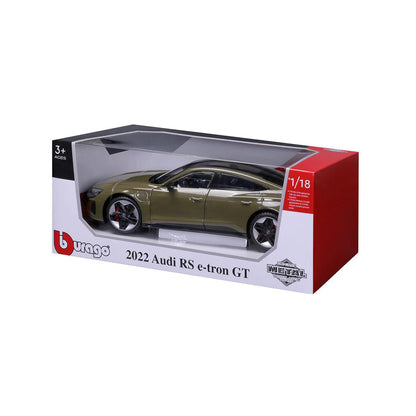 Bburago Audi RS e - Tron GT 2022 - Green 1:18 Modell - Artexio