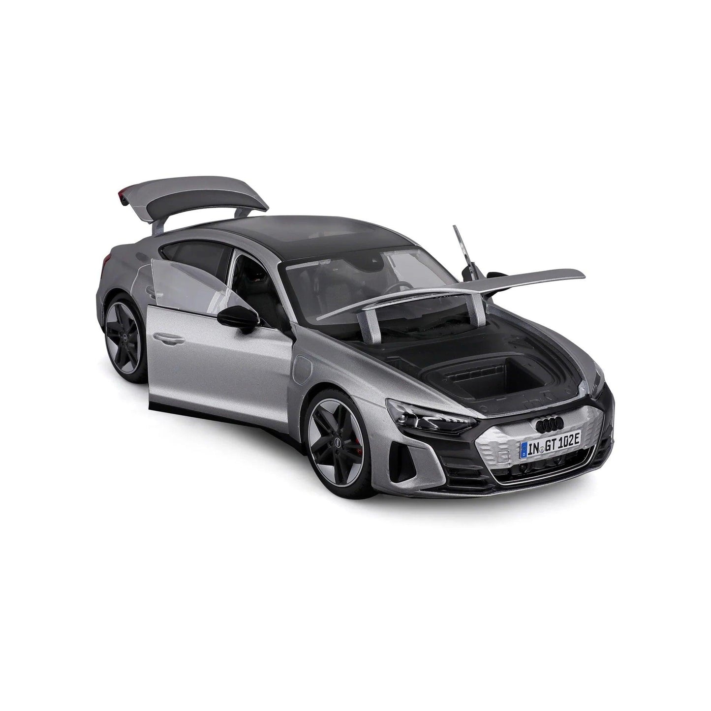 Bburago Audi RS e - Tron GT 2022 - Silver 1:18 Modell - Artexio