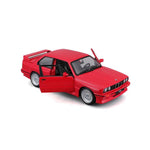 Bburago BMW M3 (E30) 1988 - Red 1:24 model
