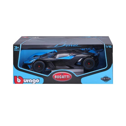 Bburago Bugatti Bolide - Blue 1:18 Modell - Artexio