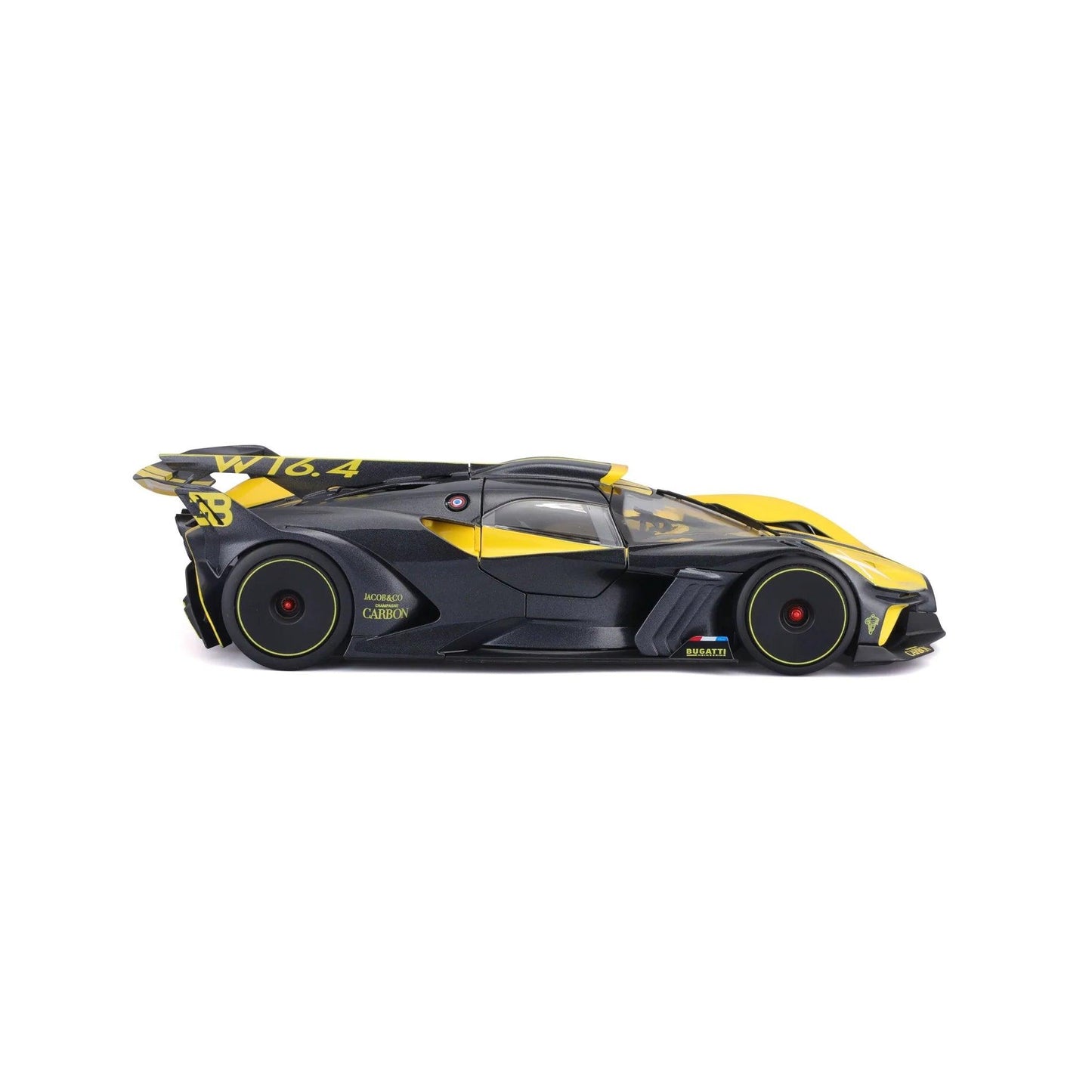 Bburago Bugatti Bolide - Yellow 1:18 Modell - Artexio