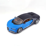 Bburago Bugatti Chiron Blue/Black 1:18 model