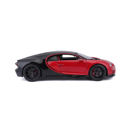 Bburago Bugatti Chiron Sport Red/Black 1:18 Modell - Artexio