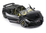 Bburago Bugatti W16 - Mistral Black 1:18 model