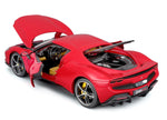 Bburago Ferrari 296 GTB 2023 - Rosso Corsa 1:18 model