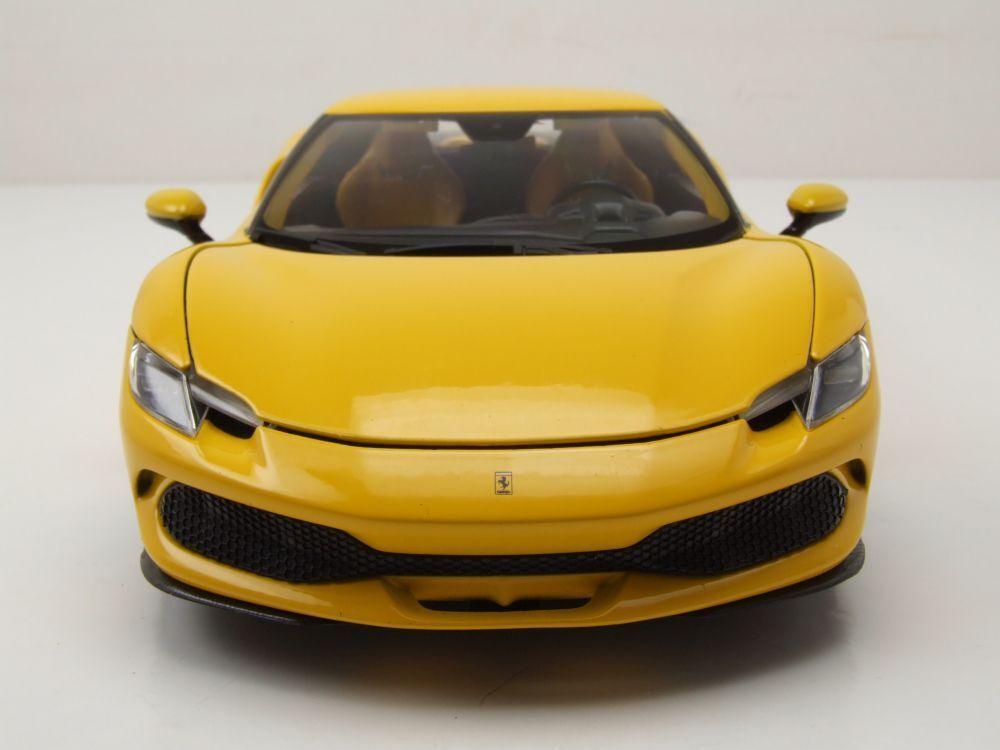 Bburago Ferrari 296 GTB 2023 - Yellow 1:18 Modell - Artexio