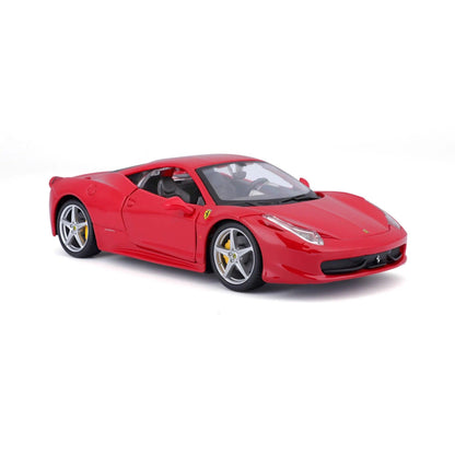 Bburago Ferrari 458 Italia - Red 1:24 Modell - Artexio