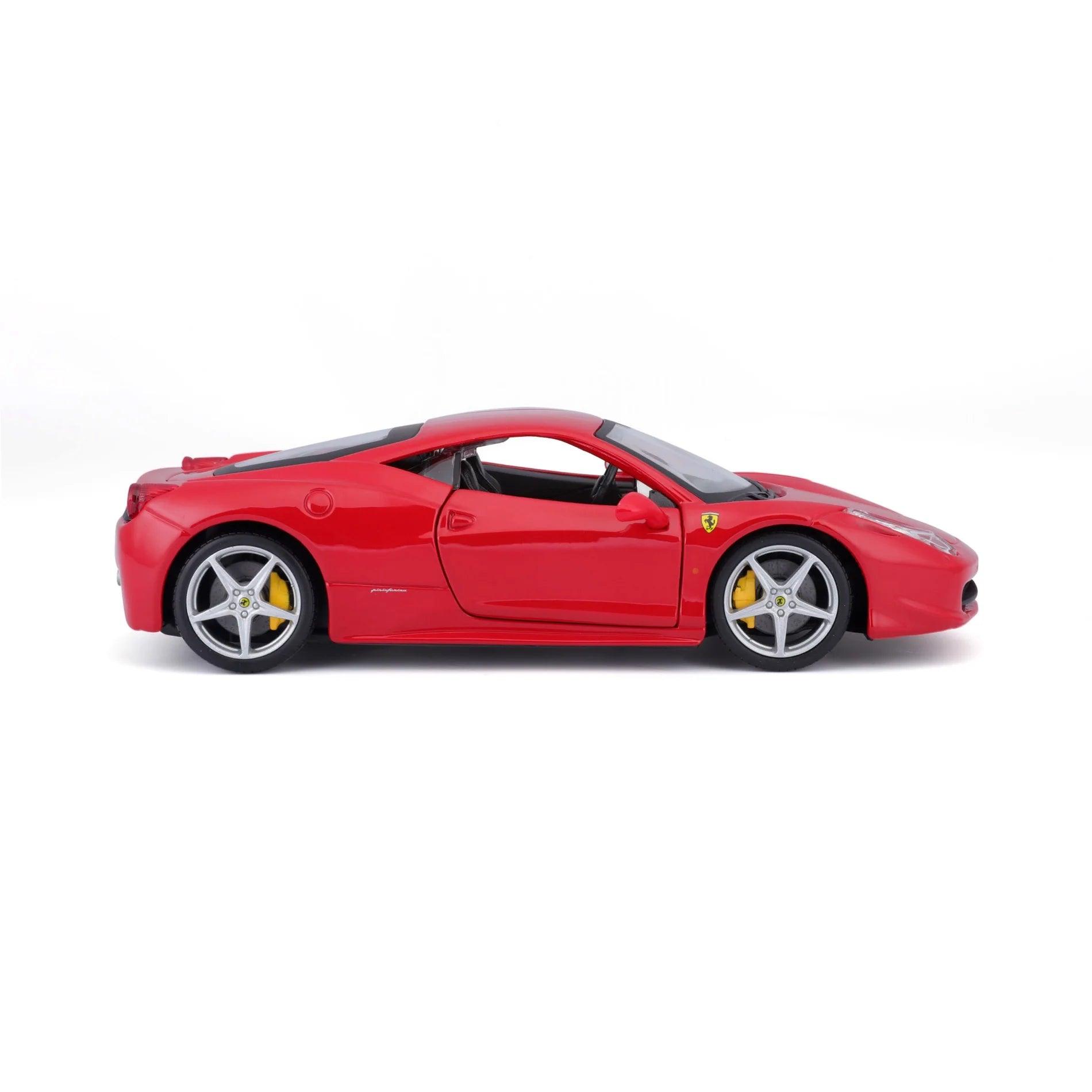 Bburago Ferrari 458 Italia - Red 1:24 Modell - Artexio