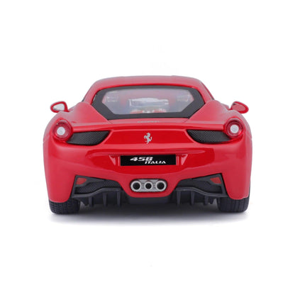 Bburago Ferrari 458 Italia - Red 1:24 Modell - Artexio