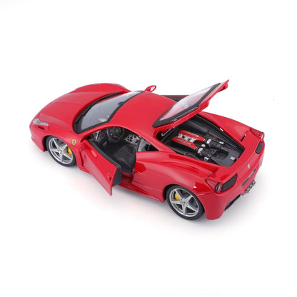 Bburago Ferrari 458 Italia - Red 1:24 Modell - Artexio