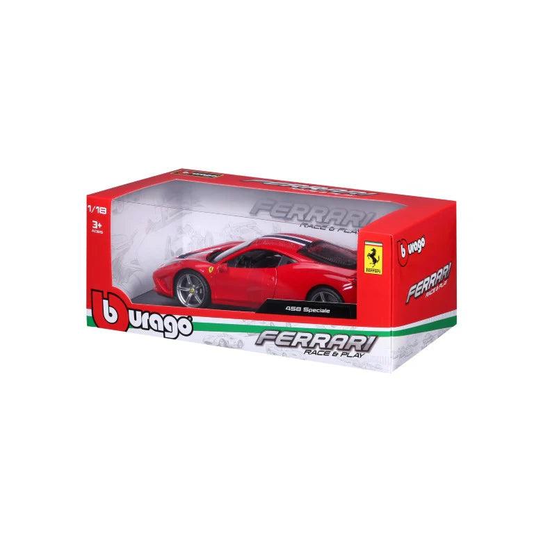 Bburago Ferrari 458 Speciale - Red 1:18 Modell - Artexio