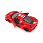 Bburago Ferrari 488 Pista - Red 1:24 Modell