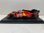 Bburago Ferrari 499P 2025 50 Fuoco Nielsen Molina 24h Le Mans 1:18 Modell