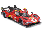 Bburago Ferrari 499P 2025 51 Pier Guidi Calado Giovinazzi 3rd 24h Le Mans 1:18 Modell