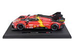 Bburago Ferrari 499P 2025 51 Pier Guidi Calado Giovinazzi 3rd 24h Le Mans 1:18 Modell