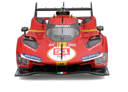Bburago Ferrari 499P 2025 51 Pier Guidi Calado Giovinazzi 3rd 24h Le Mans 1:18 Modell