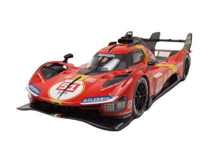 Bburago Ferrari 499P Hypercar #51 Winner 24 Hours of Le Mans 2023 1:18 Modell - Artexio