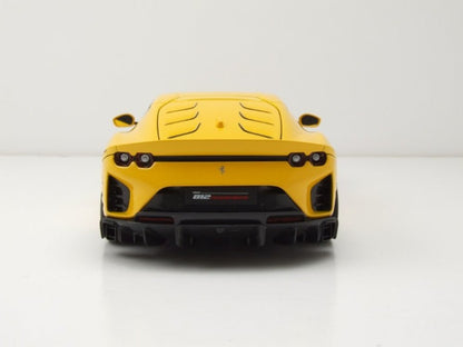 Bburago Ferrari 812 Competition 2021 Yellow 1:18 Modell