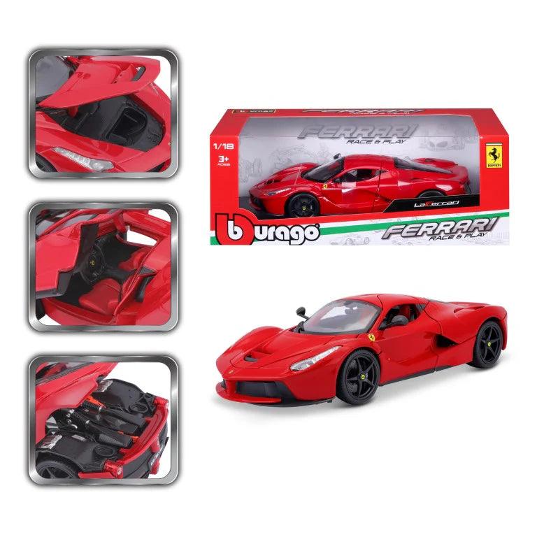 Bburago Ferrari LaFerrari - Red 1:18 Modell - Artexio