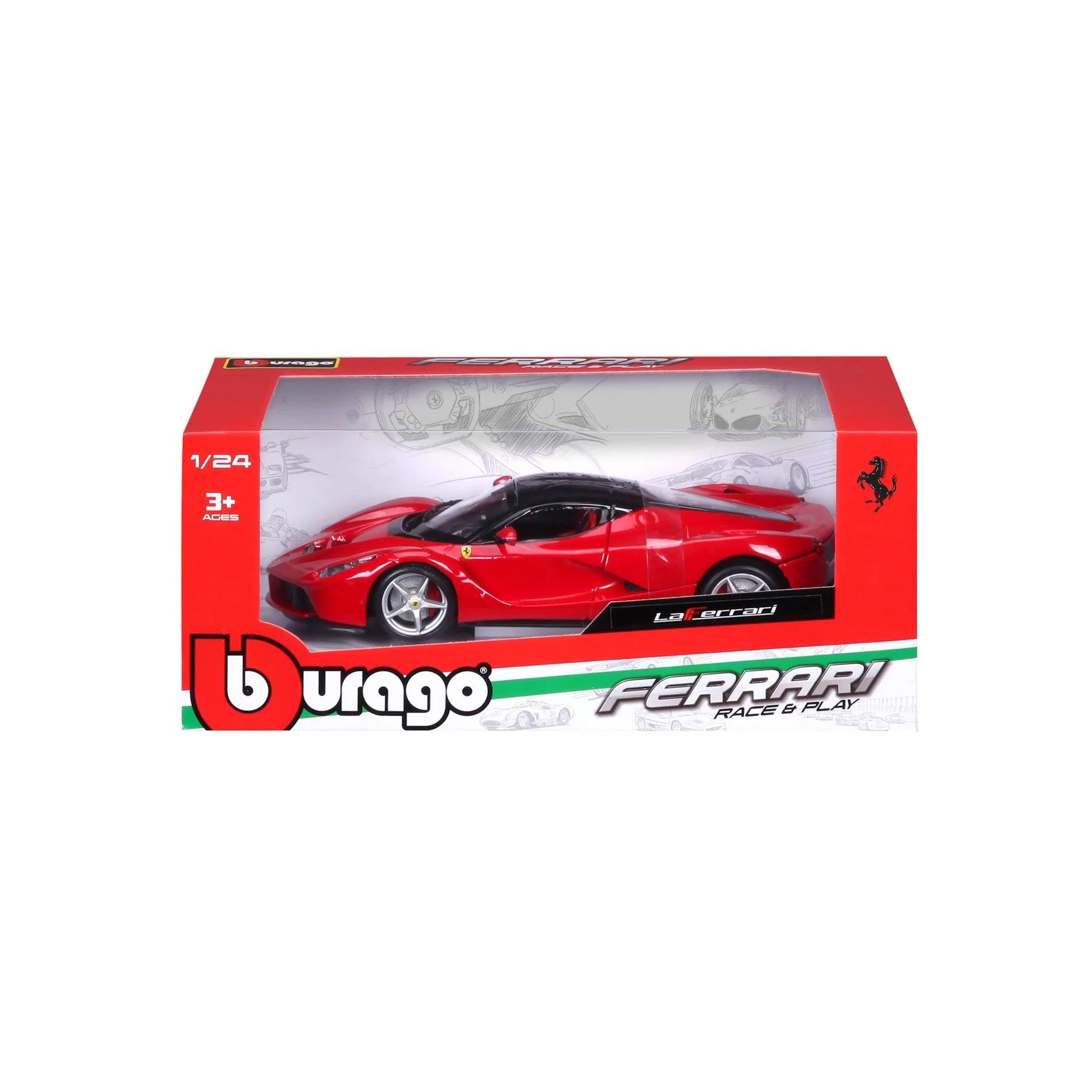 Bburago Ferrari LaFerrari - Red 1:24 Modell - Artexio