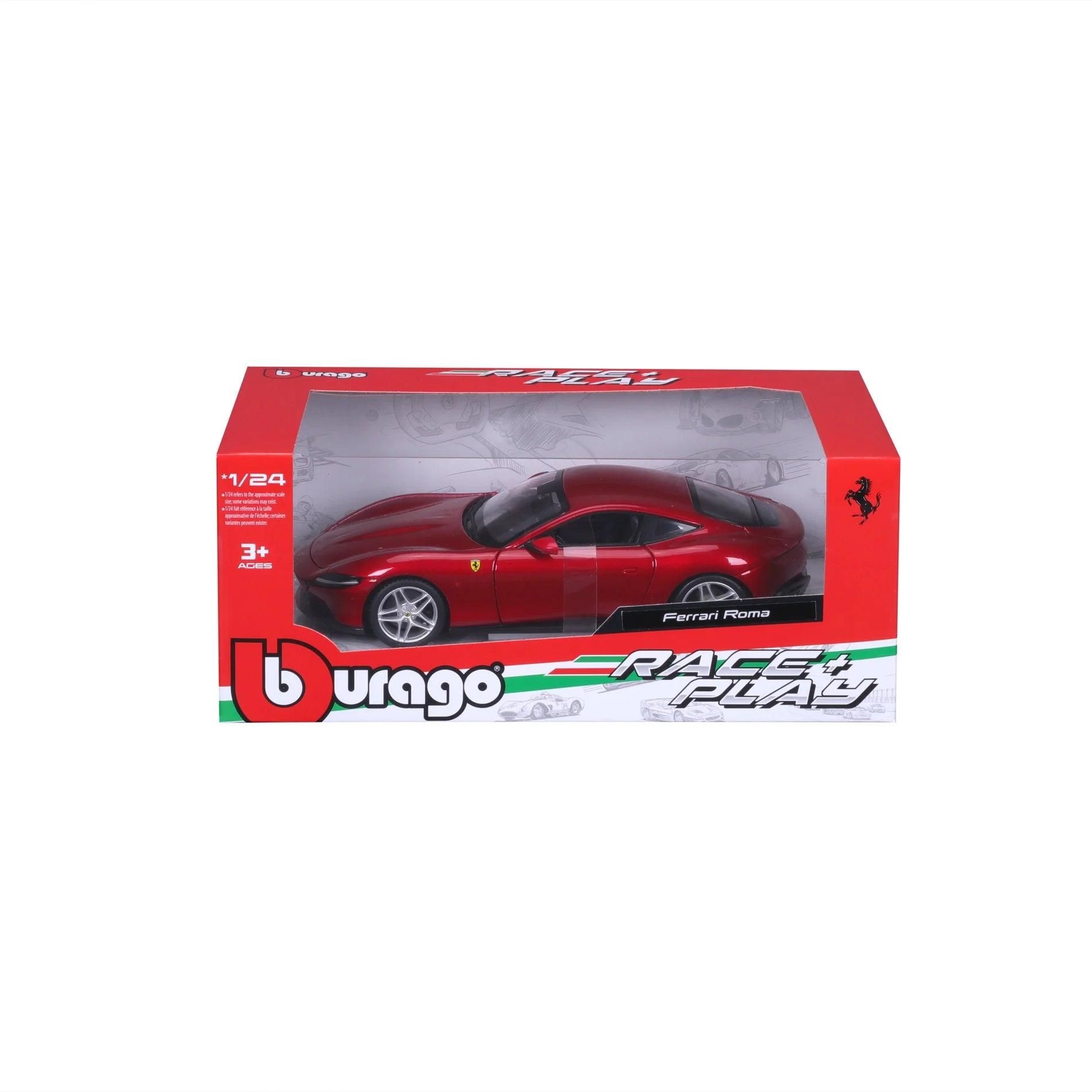 Bburago Ferrari Roma - Red 1:24 Modell - Artexio