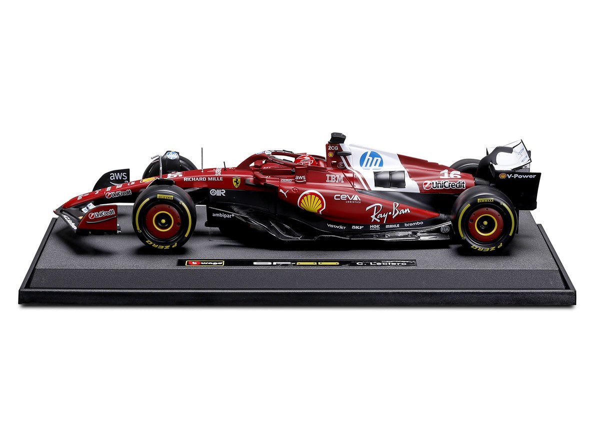 Bburago Ferrari SF-25 2025 #16 Charles Leclerc 1:18 Modell