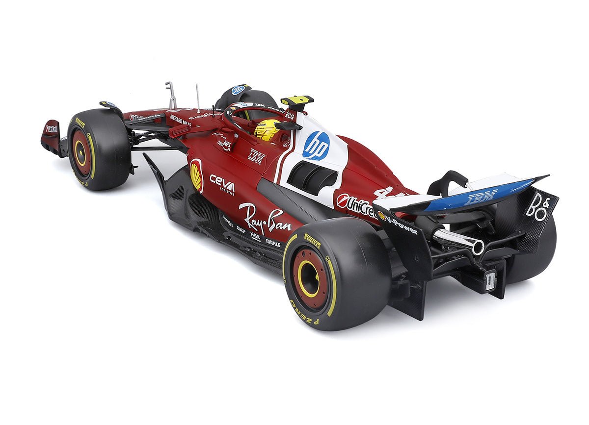 Bburago Ferrari SF - 25 2025 44 Lewis Hamilton 1:18 Modell