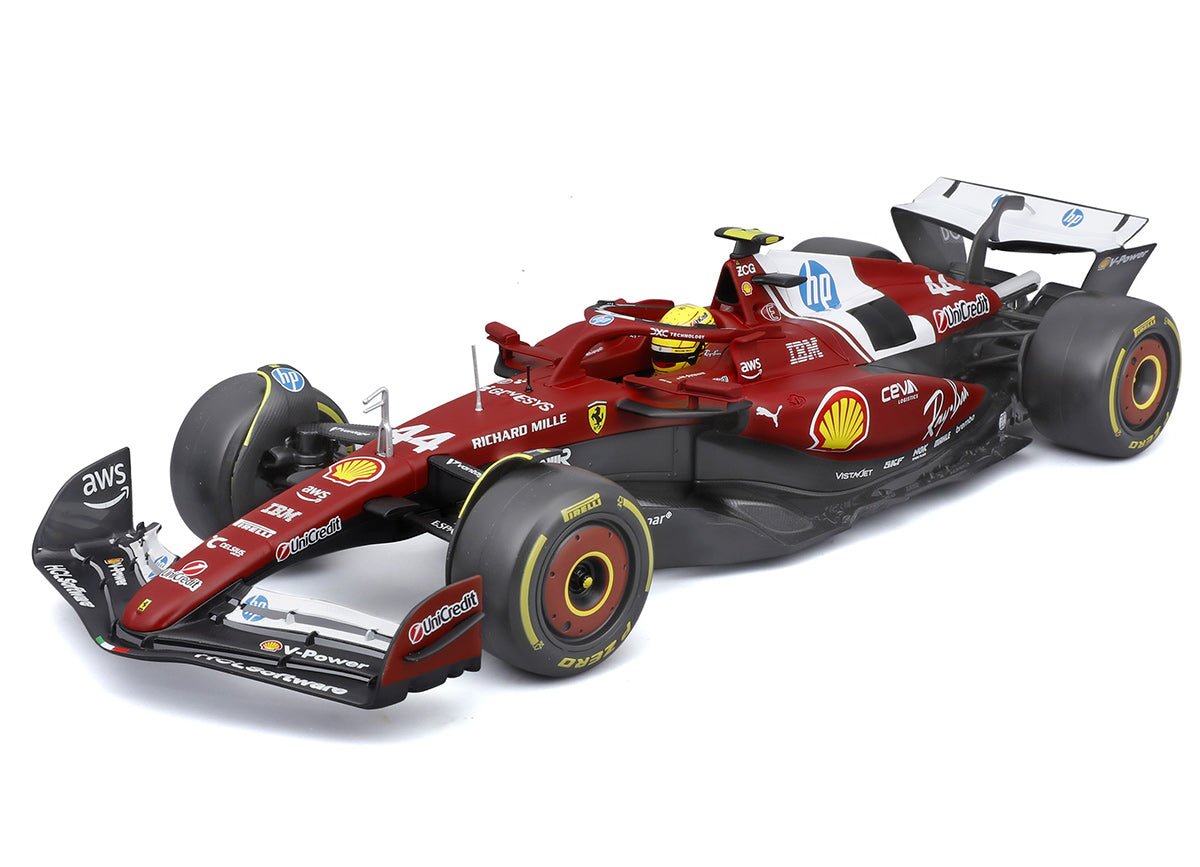 Bburago Ferrari SF-25 2025 #44 Lewis Hamilton 1:18 Modell