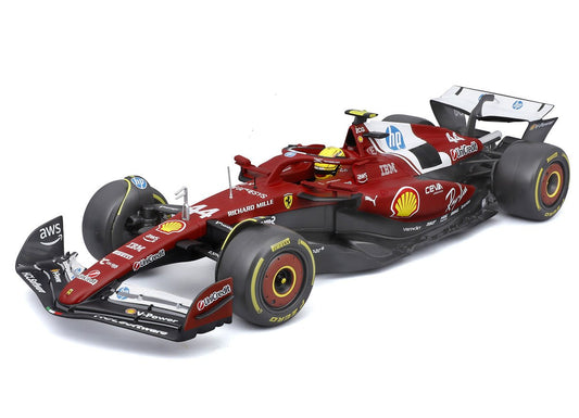 Bburago Ferrari SF - 25 2025 44 Lewis Hamilton 1:18 Modell