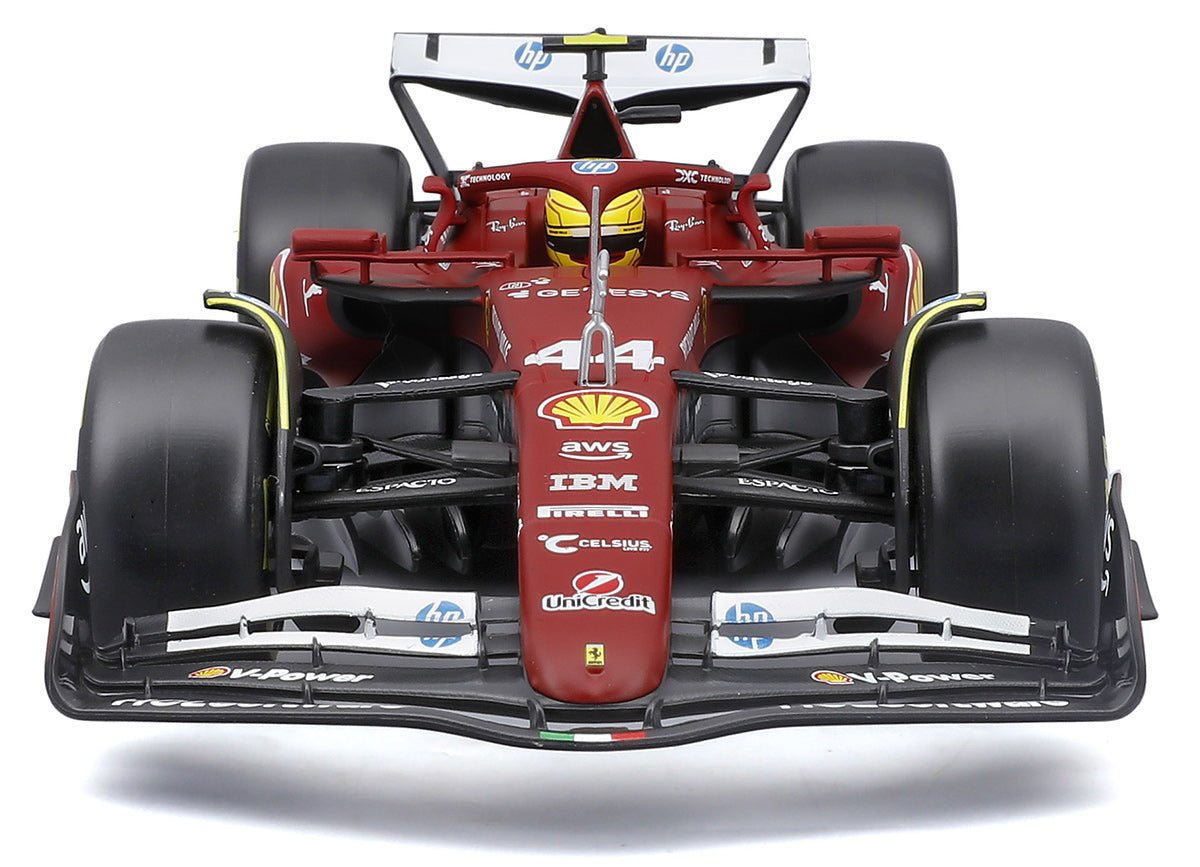 Bburago Ferrari SF - 25 2025 44 Lewis Hamilton 1:18 Modell