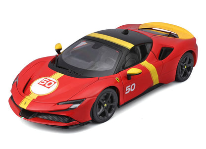 Bburago Ferrari SF90 STRADALE ASSETTO FIORANO 50 LE MANS LIVERY 1:18 Modell