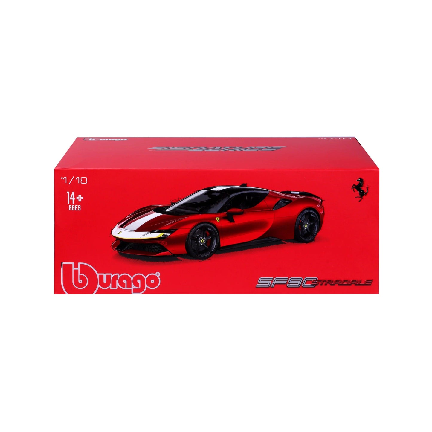 Bburago Ferrari SF90 Stradale Assetto Fiorano - Red (Signature Serie) 1:18 Modell - Artexio