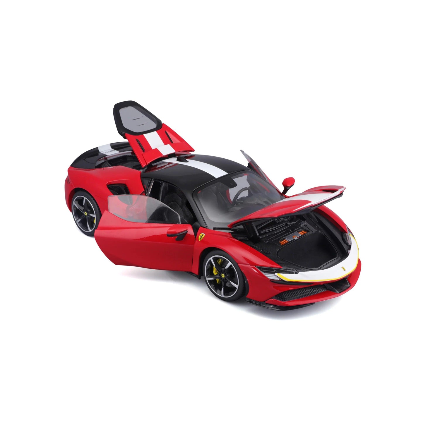 Bburago Ferrari SF90 Stradale Assetto Fiorano - Red (Signature Serie) 1:18 Modell - Artexio