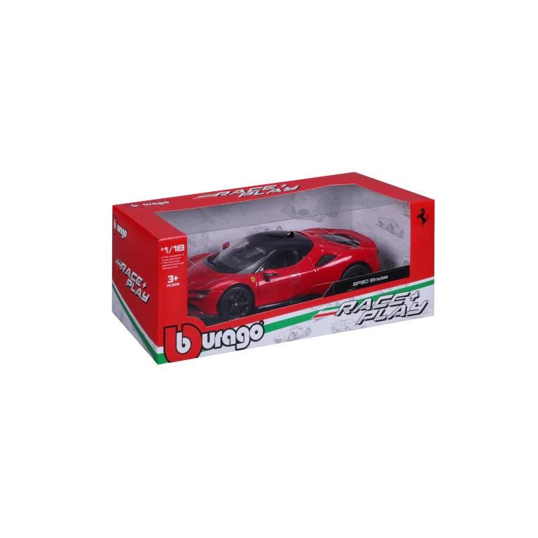 Bburago Ferrari SF90 Stradale - Red 1:18 Modell - Artexio