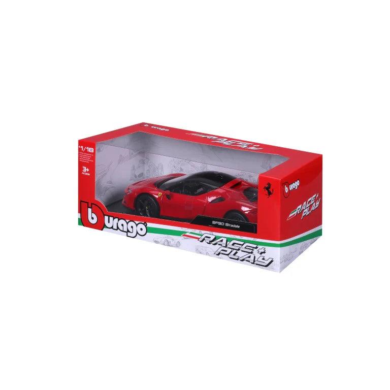 Bburago Ferrari SF90 Stradale - Red 1:18 Modell - Artexio