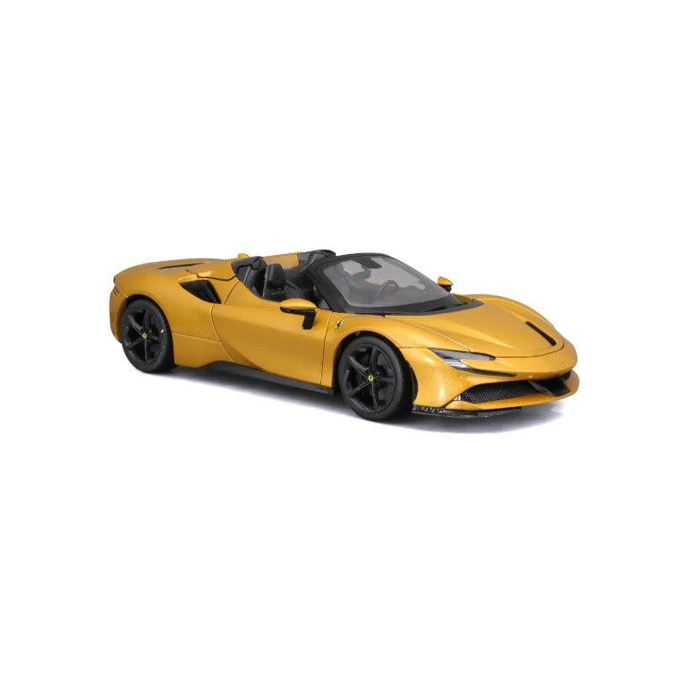 Bburago Ferrari SF90 Stradale Spider 2020 - Gold 1:18 Modell - Artexio