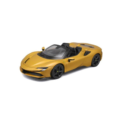 Bburago Ferrari SF90 Stradale Spider 2020 - Gold 1:18 Modell - Artexio