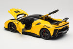 Bburago Ferrari SF90 XX Stradale 2024 yellow 1:18 model