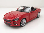 Bburago Fiat 124 Spider 2016 - Red 1:24 Modell