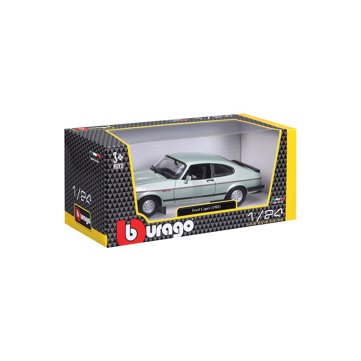 Bburago Ford Capri 1982 - Light Green 1:24 Modell - Artexio