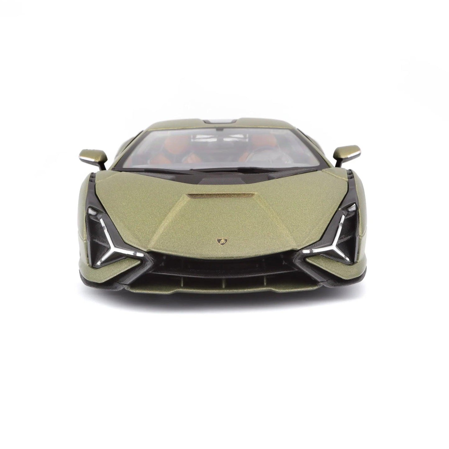 Bburago Lamborghini Sian FKP 37 2019 - Matt Olive Green 1:18 Modell - Artexio