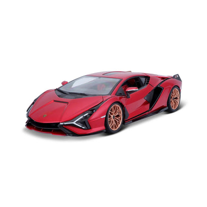 Bburago Lamborghini Sian FKP 37 2019 - Red Metallic 1:18 Modell - Artexio