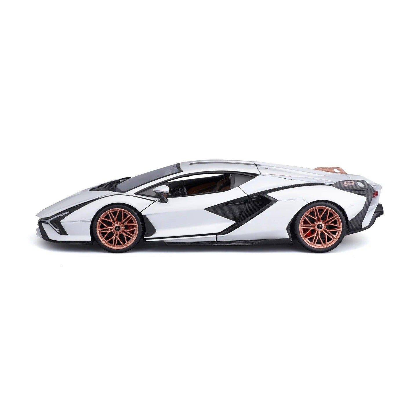 Bburago Lamborghini Sian FKP 37 2019 - White 1:18 Modell - Artexio