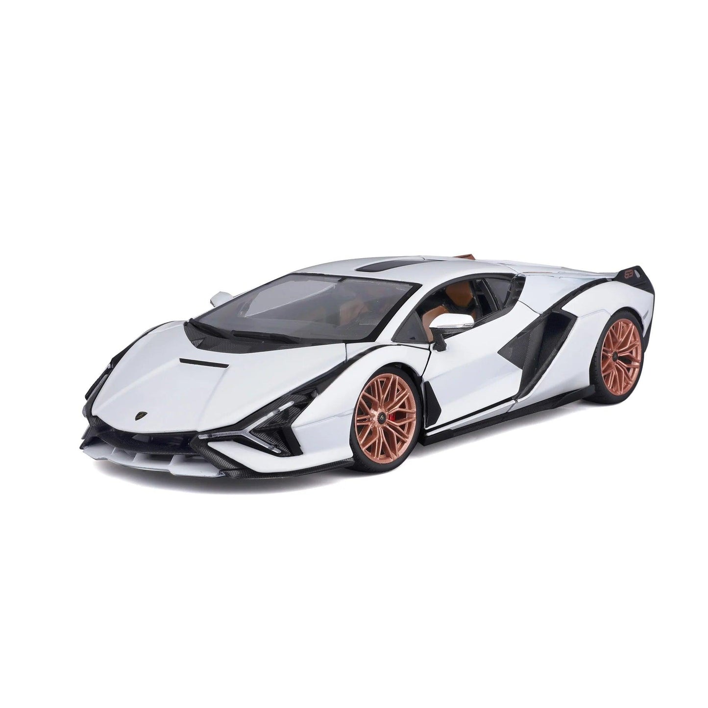 Bburago Lamborghini Sian FKP 37 2019 - White 1:18 Modell - Artexio